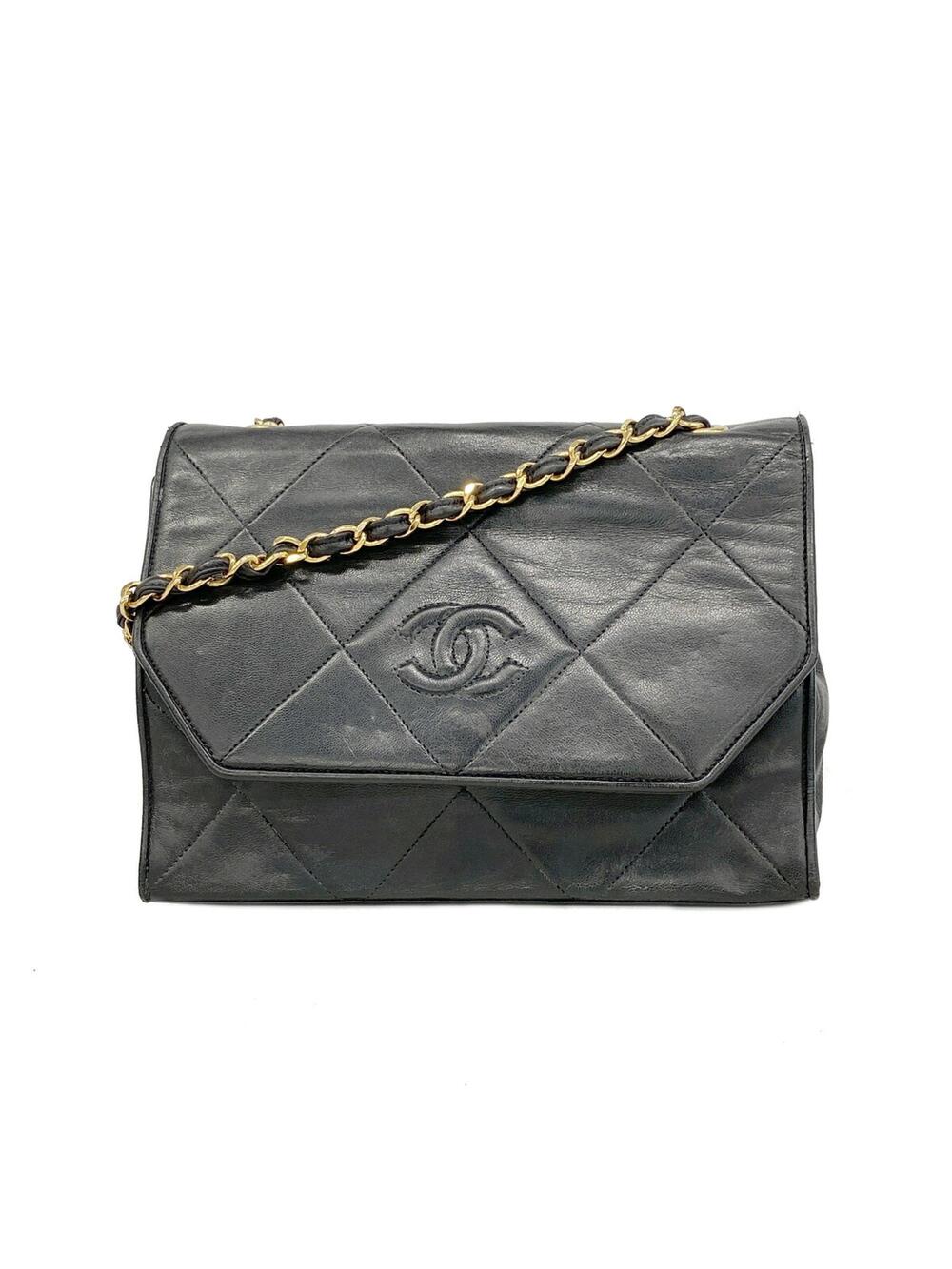 Chanel Vintage Diamond Cc Flap Bag #356941C20B